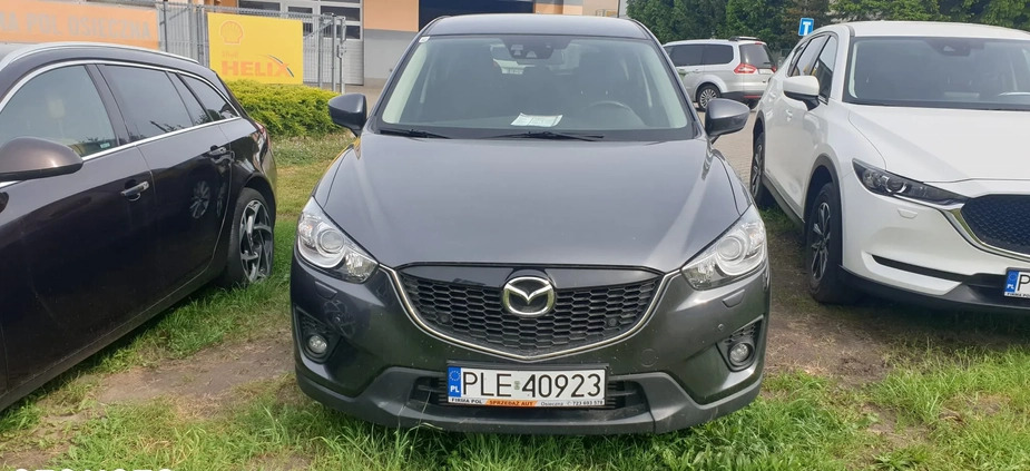 Mazda CX-5 cena 44900 przebieg: 136621, rok produkcji 2014 z Leszno małe 79